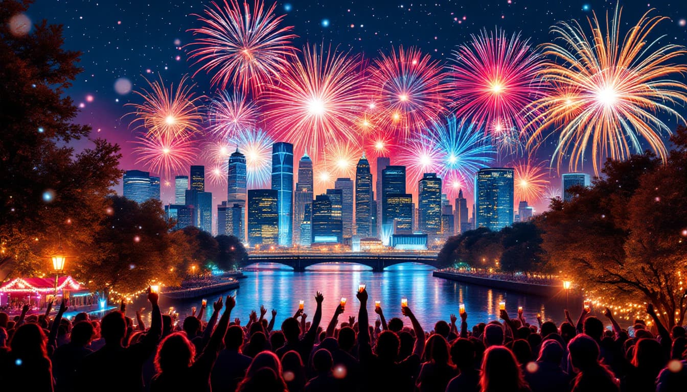  New Year's Eve Resolutions Retro
