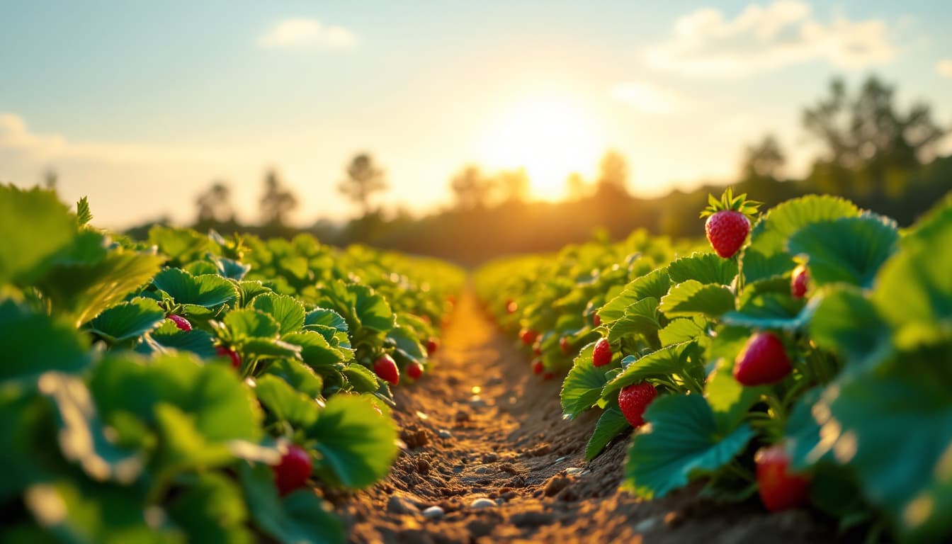  Strawberry Picking Retreat