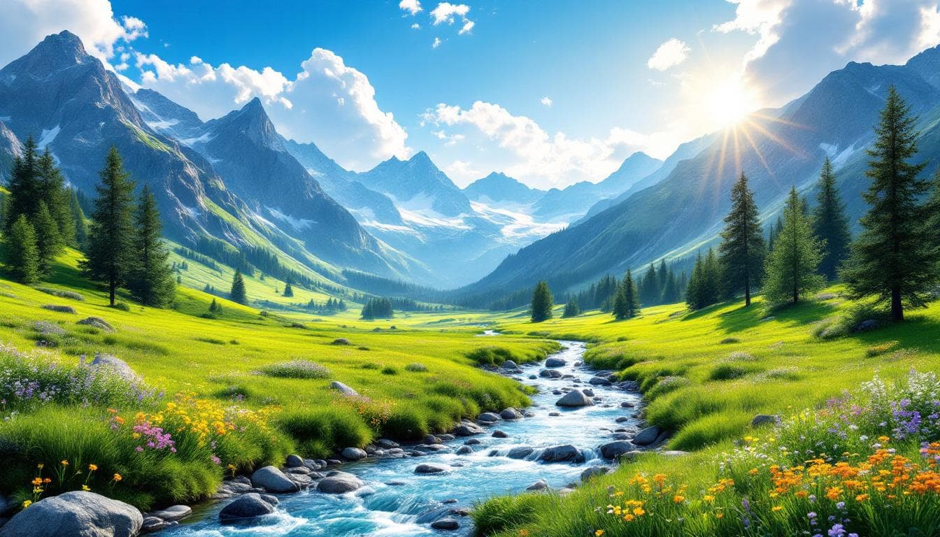  Alpine Summer Crossing