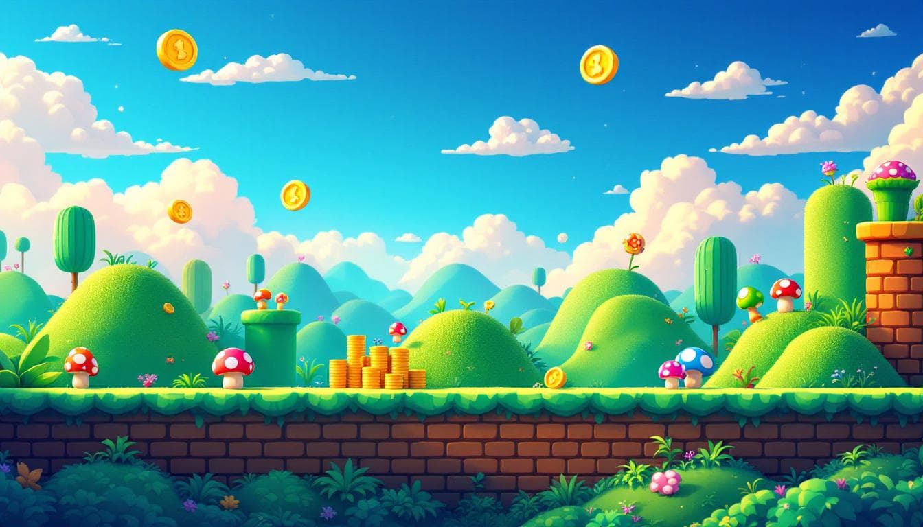  Mario Bros Level Up