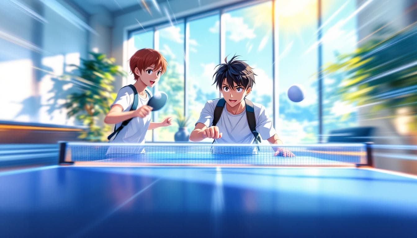  Anime Table Tennis Showdown