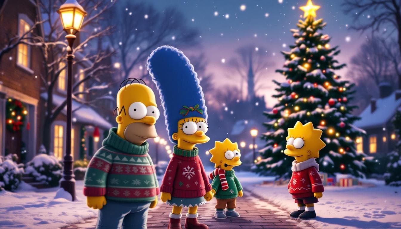 Simpsons Christmas Chaos