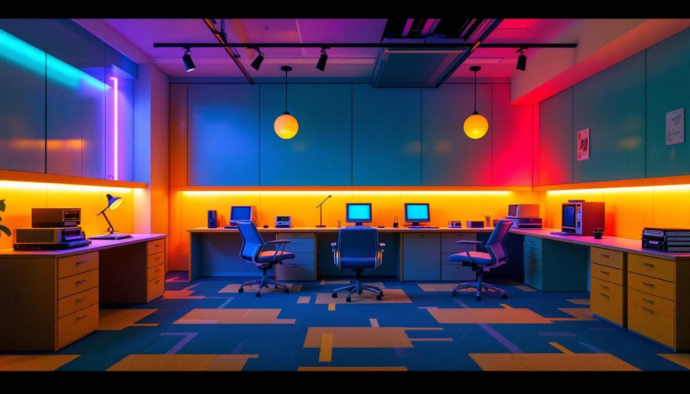 ️ Retro Office Vibe