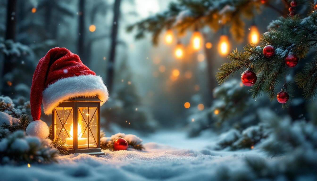 Santa's Workshop Retro