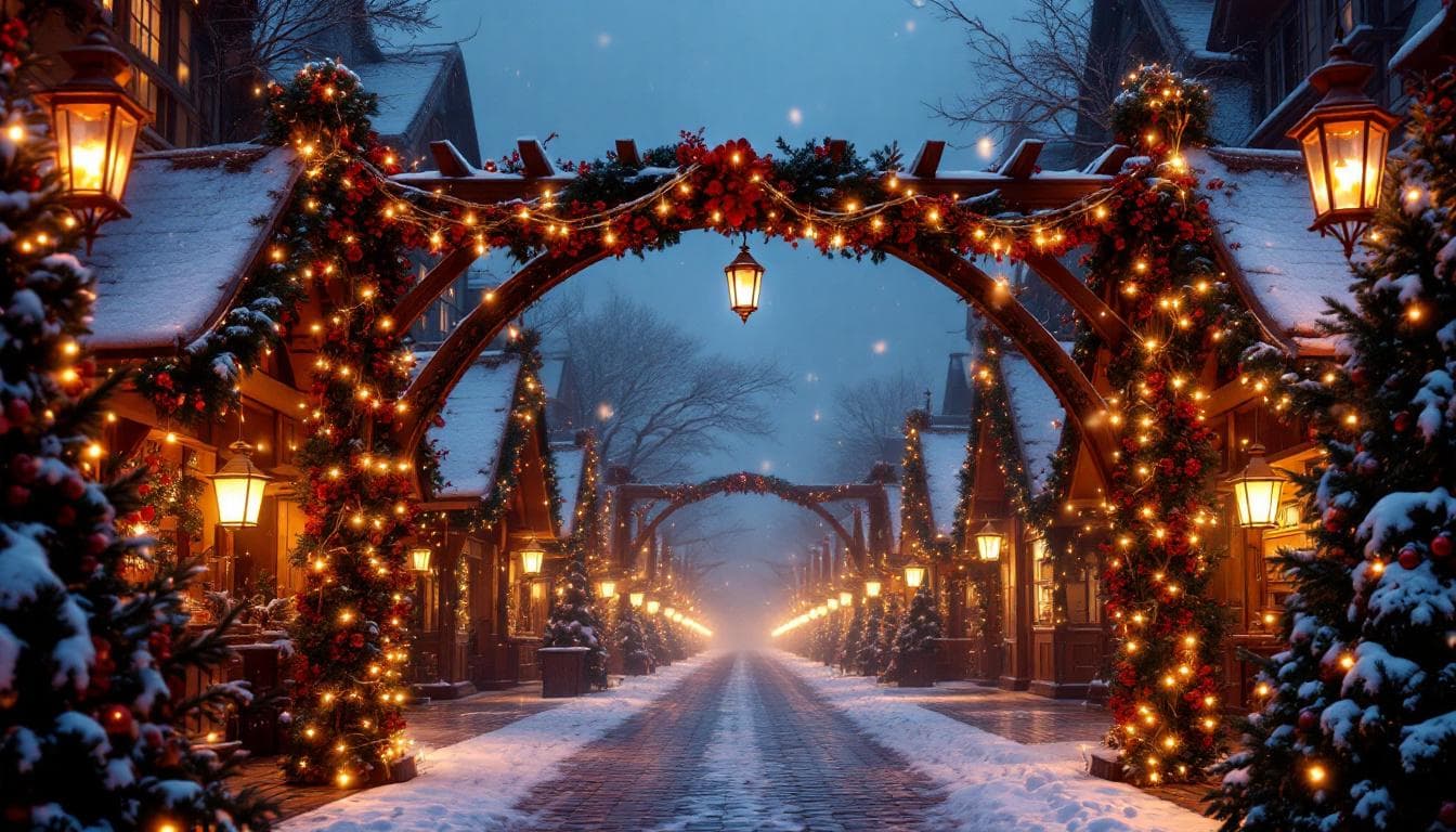 ️ Christmas Market Retro