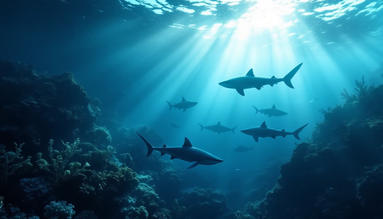  Sharks in the Ocean