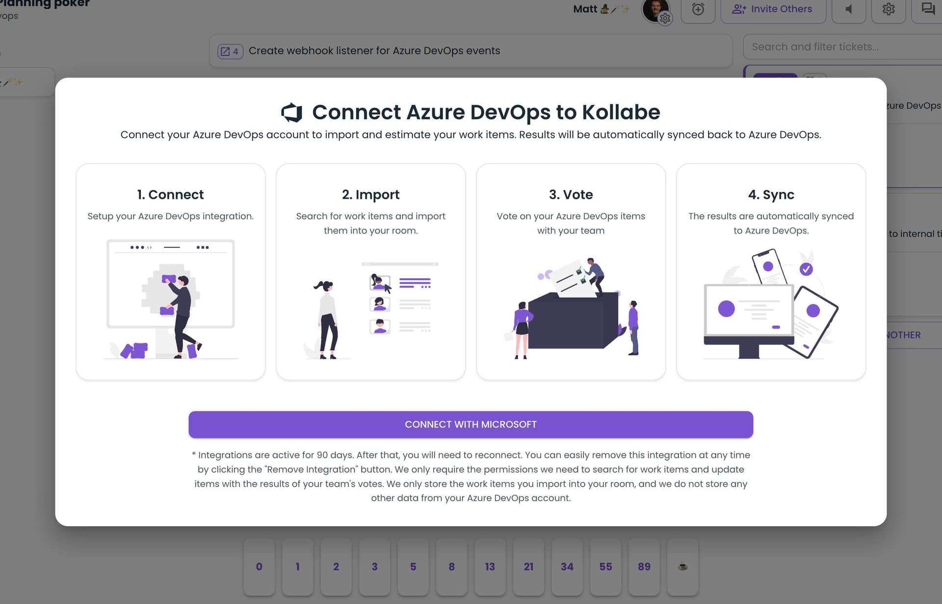 Kollabe Azure DevOps Integration setup